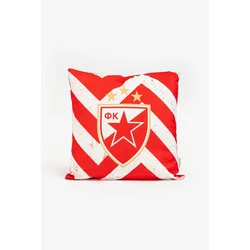 Stefan Ukrasni jastuk Crvena Zvezda, 45x45cm, Crveno-beli