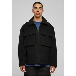 Large pocket blouson black