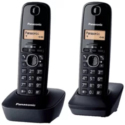 Panasonic Telefon bežični, sa dvije slušalice, 1.4 LCD display - KX-TGB612FXB