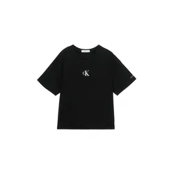 Calvin Klein Jeans Majica črna/bela