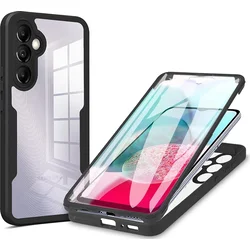 Techsuit – ColorVerse 360 Series obostrana zaštitna maska za Samsung Galaxy A14 4G / A14 5G – crna