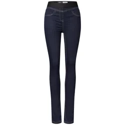 CECIL Jeans pajkice Vicky temno modra