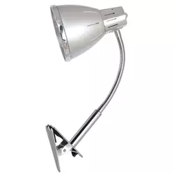 Stona lampa sa štipaljkom EL7958 srebrna