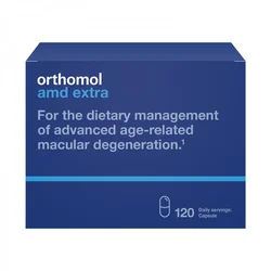 Orthomol Orthomol amd extra Preparat za oči, 120 kapsula