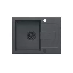 Quadron Ugradna sudopera CHRISTIAN 116 GraniteQ, 1 kada crna, dot, HCQC6045CZK_PC