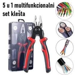 Multifunkcionalna klešta sa izmenjivim nastavcima, 5 u 1