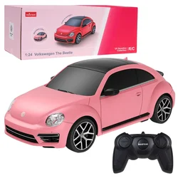 Licencirani avto na daljinsko upravljanje Volkswagen Beetle UV Sensitive Rastar 1:24 - roza