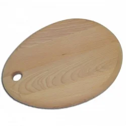 Wood holz daska jaje 350x290x16mm ( 6007b ) bukva