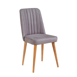 HANAH HOME Trpezarijska stolica Stormi Sandalye Atl Grey