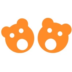 Matuska dena bear rings 200x38mm orange