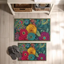 Lessentiel Maison Set prostirki za kupatilo Asr09, 2 dela, Plava