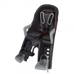 Polisport Korpa za dete guppy mini+ prednja na ram prednje kačenje dark grey-silver ( KRP-8639400021 )