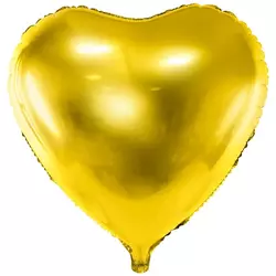 Balon folija Srce-Gold
