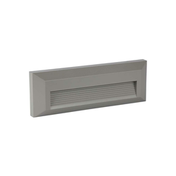 LED spoljašnje svetlo za stepenište LED/3W/230V IP65 3000K siva
