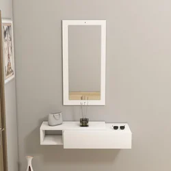 Hanah home Polica 82x15,8x29,6cm Bela