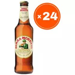 Birra Moretti Svetlo pivo, 0.33l, 24 komada