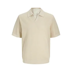 JACK & JONES Majica JPRBLUOLIVER svetlo bež