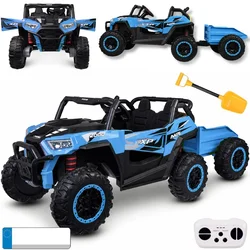 Buggy dvosjed 4x4 s prikolicom – modra