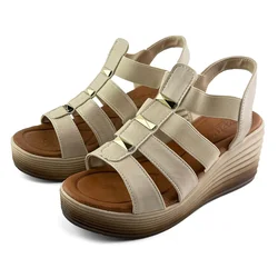 Mona shoes Ženske sandale, Bež