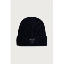 Blauer beanie kapa moška z dodatkom volne