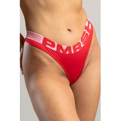POMIRISHI BAMBOO UNDERWEAR Ženske tanga gaćice sa širokim lastišem, Crvene