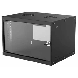 INTELLINET Rek orman 19 Basic Wallmount Cabinet 6U 714143 crni