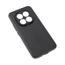 Maska za Xiaomi Redmi Note 15 Pro Plus 5G (EU) Defender Carbon, Crna