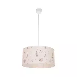 Dečiji luster KIDS ROOM 1xE27/60W/230V, prečnik 40 cm, motiv životinjica