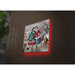 Zidna slika sa LED osvetljenjem 4040DACT-48, 40x40 cm