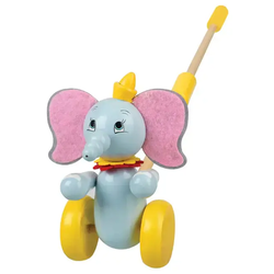 Drvena igračka za guranje Orange Tree Toys - Dumbo