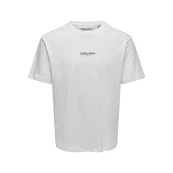 Only & Sons Majica ONSROLLING STONE limona / melona / črna / bela