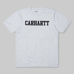 Carhartt College T-Shirt I024772 ASH HEATHER/BLACK