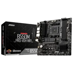 MSI B550M PRO-VDH WIFI matična ploča AMD B550 Socket AM4 mikro ATX