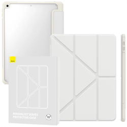 Baseus Minimalist Series IPad 10.2 protective case, white (6932172630959)