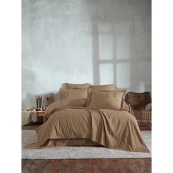 Aberto Design Komplet posteljina za francuski ležaj Kaki