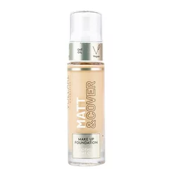 Vollare Matt&Cover Tečni Puder, 04 Warm Mocca