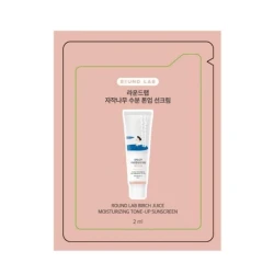 Round Lab Birch Juice Moisturizing Tone-Up Sunscreen SPF50+ PA++++ (sample) – Toniran Vlažilni Kremni Zaščitni Faktor SPF50+ PA++++ 2ml (sample)