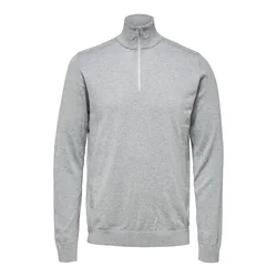 SELECTED HOMME Pulover Berg, siva