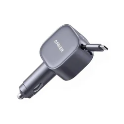 ANKER Auto punjač Nano 75W/ siva