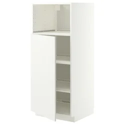 METOD Visoki element za ugradne uređaje, bela/Stensund bela, 60x60x140 cm
