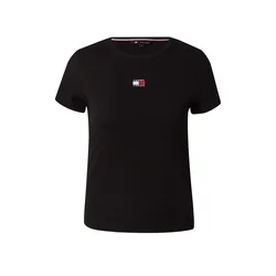 Tommy Jeans Majica rdeča/črna/bela