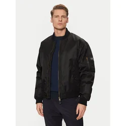 Guess Jeans Bomber jakna M5RL81 WHAA2 Črna Regular Fit