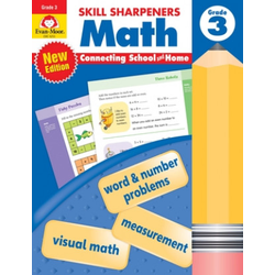 Skill Sharpeners: Math, Grade 3 Workbook