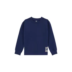 WE Fashion Majica temno modra