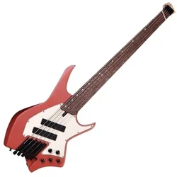 HILS Guitars HNB5 NEXT Rose Gold Metallic Headless Bass Guitar
