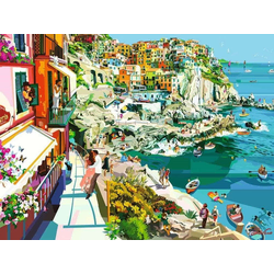Ravensburger Slagalica Romansa u Cinque Terre, 1500 delova