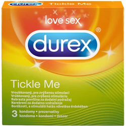 Durex kondomi Tickle Me, 3 kom