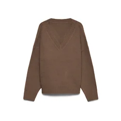 VERO MODA Pulover VMSIF rjava