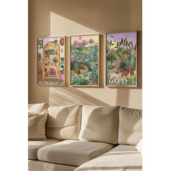 Wallity slika Ersy3Ham1, 3 dijela, 33 x 48 cm