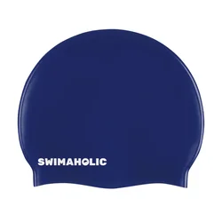 Swimaholic seamless cap dark blue